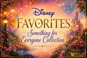 fantasy image ofstars with paper lanterns in the sky behind a disneyesque castle