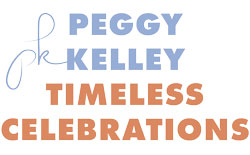 Peggy Kelly Timeless Celebrations logo