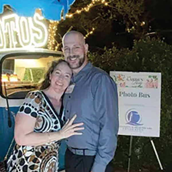 Guests at the Photo Bus