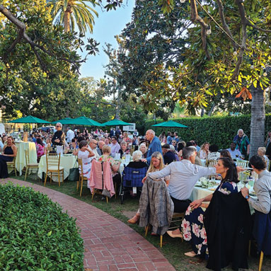 Guests enjoying the event